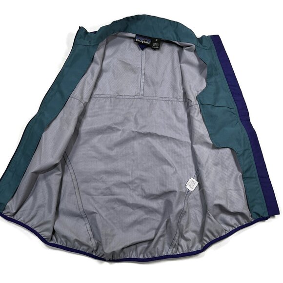 Patagonia Puffball Vest Full Zip Purple Womens Medium‎ Windbreaker Light Vintage - Picture 4 of 7